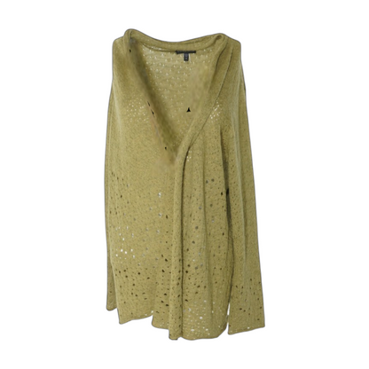 Green Plus Cardigan Sweater