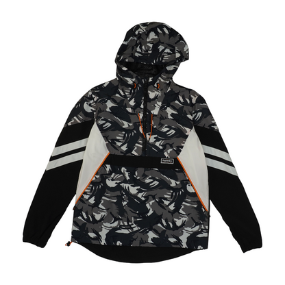 Gray Camo 1/4 Zip Pullover