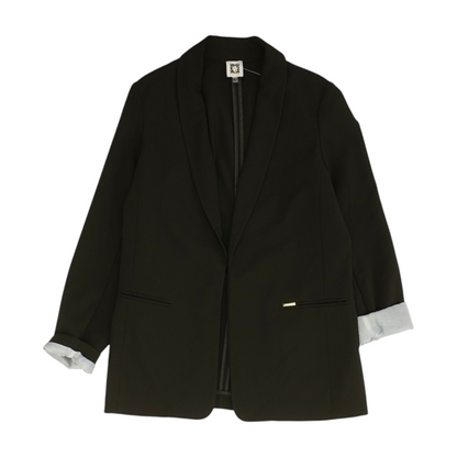 Anne Klein Black Solid Blazer – Image 1