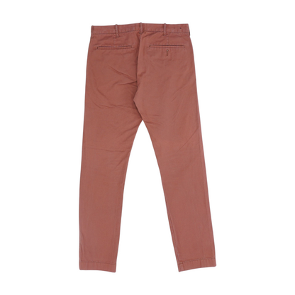 Red Straight Pants