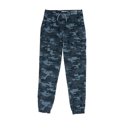 Gray Camo 5-Pocket Pants