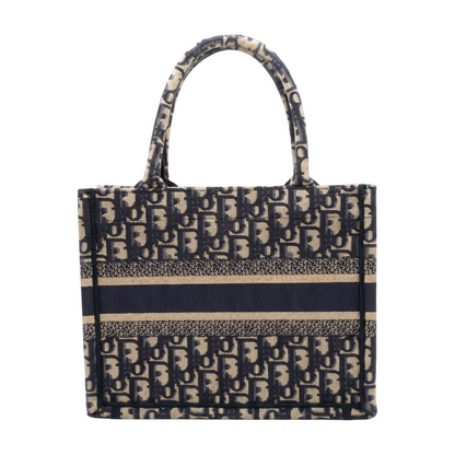 Small Navy Book Tote