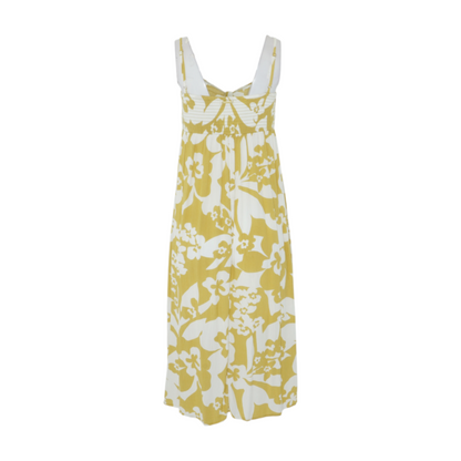 Green Floral Midi Dress