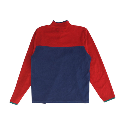 Multi Color Block Fleece Pullover