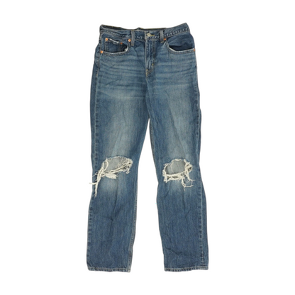 Blue Straight Jeans