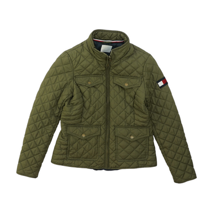 Green Petite Solid Jacket