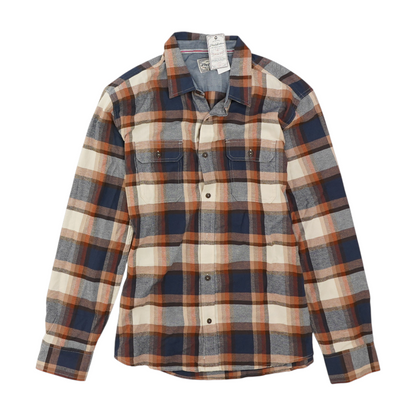 Multi Plaid Flannel Button Down
