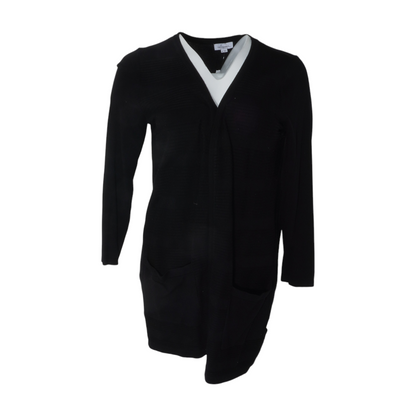 Black Cardigan Sweater