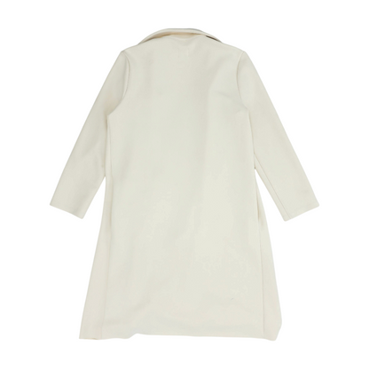 Cream Solid Coat