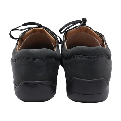 Black Lace Up Casual Shoes