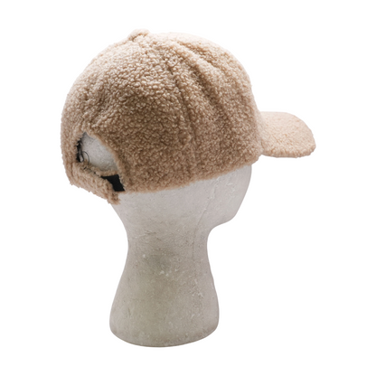 Beige Ballcap Hat