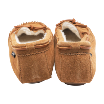 Tan Slip-On Flats