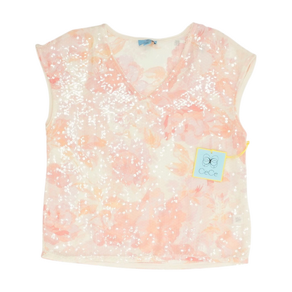 Pink Floral Blouse