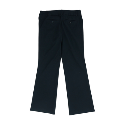Black Petite Straight Pants