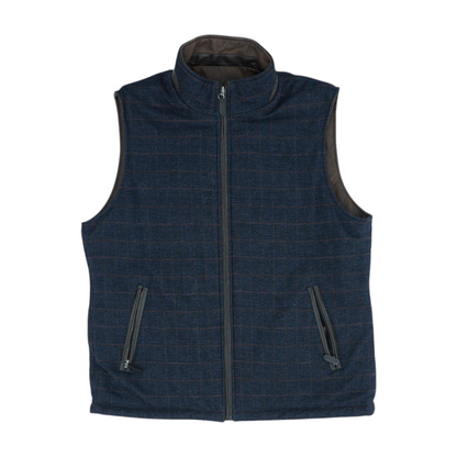 Brown Solid Casual Vest