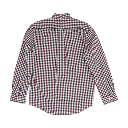 Multi Check Long Sleeve Button Down