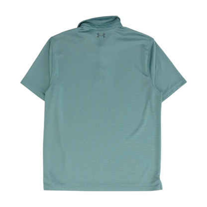 Green Solid Short Sleeve Polo