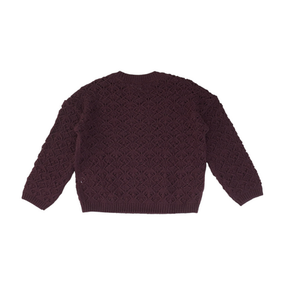 Burgundy Pullover Sweater