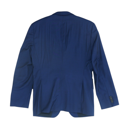 Blue Solid Sport Coat