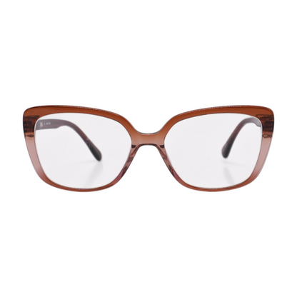Brown Model 6561 Cat Eye Prescription Eyewear