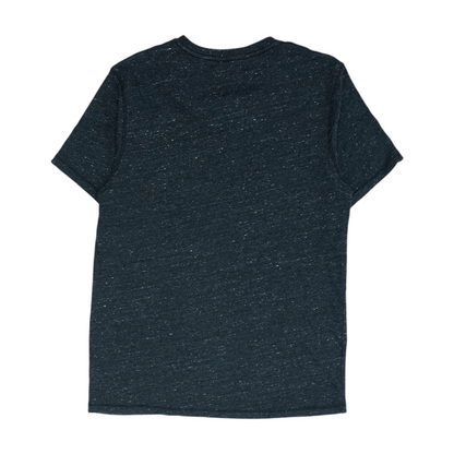 Gray Solid Henley T-Shirt