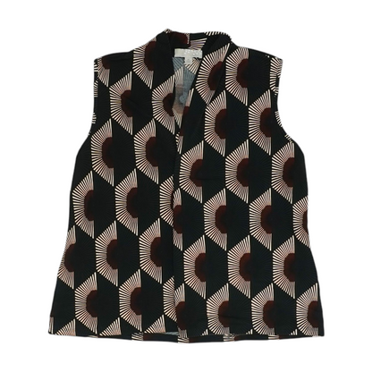 Black Print Blouse