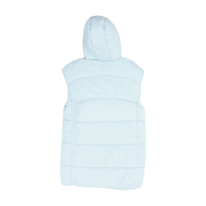Blue Solid Active Vest