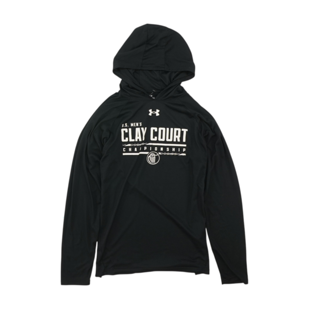 Black Solid Hoodie Pullover