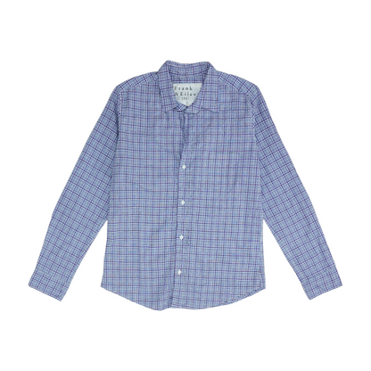 Blue Plaid Button Down