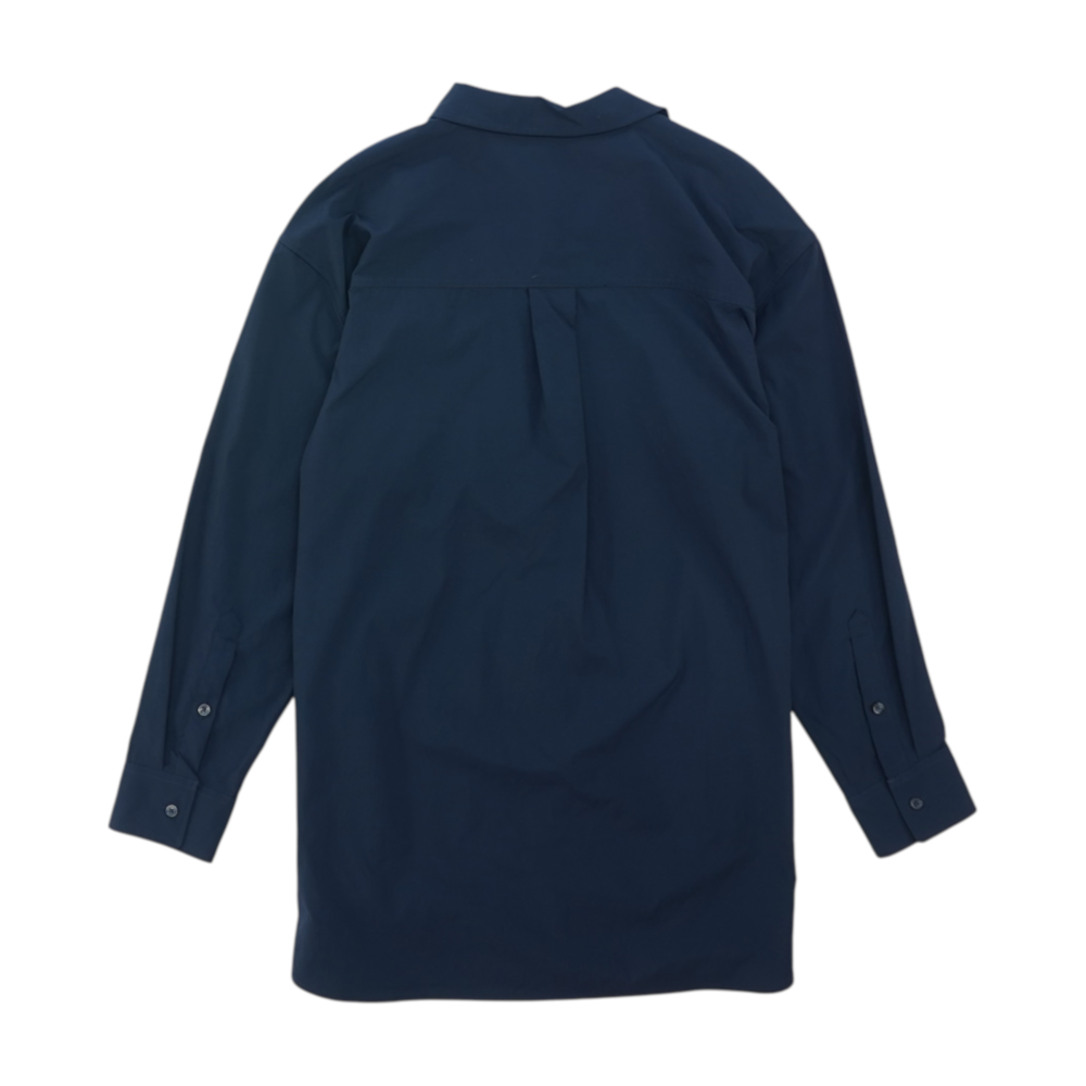 Navy Tall Button Down