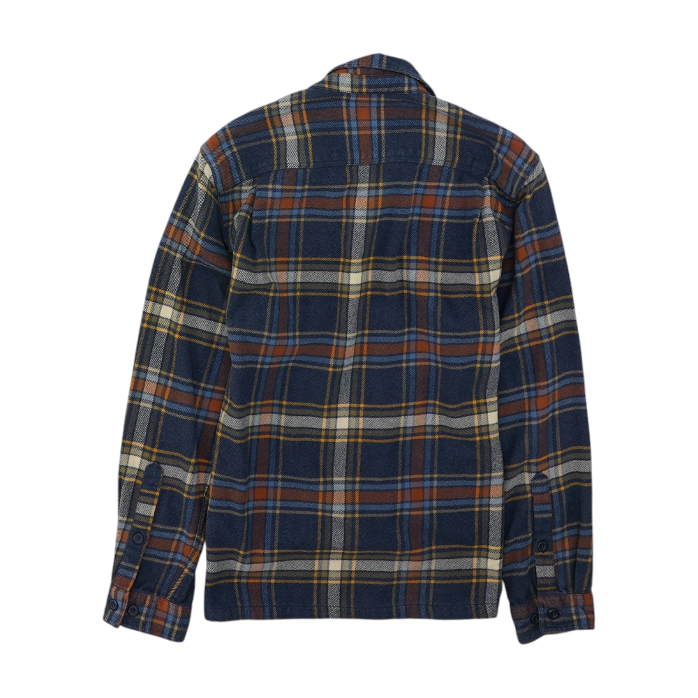 Blue Plaid Flannel Button Down