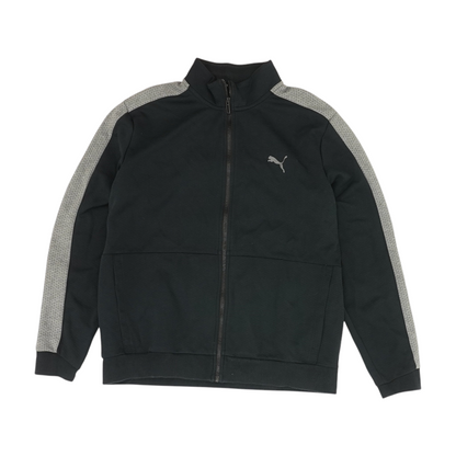 Black Color Block Jacket