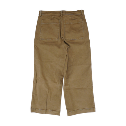 Brown Wide Leg Jeans