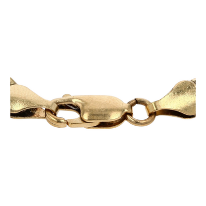 14K Two-Tone Gold Chain Bracelet