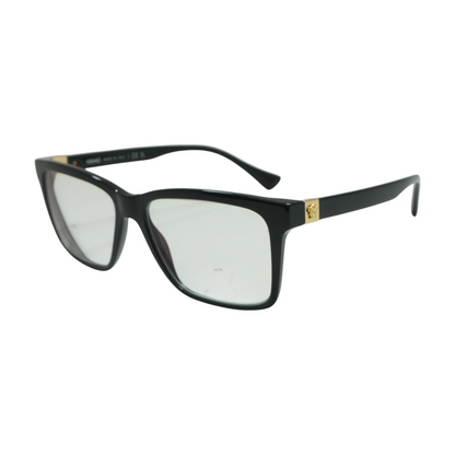 Black Square Prescription Eyewear
