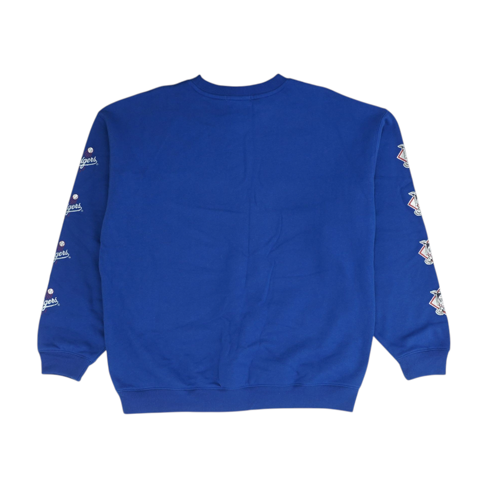 Navy Los Angeles Dodgers Graphic Sweatshirt Pullover