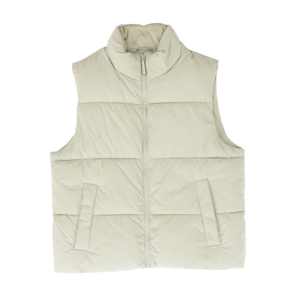 Tan Solid Active Vest