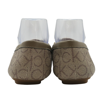 Beige Slip-On Flats
