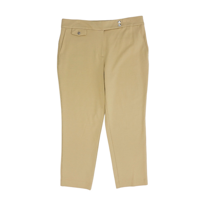 Beige Regular Pants