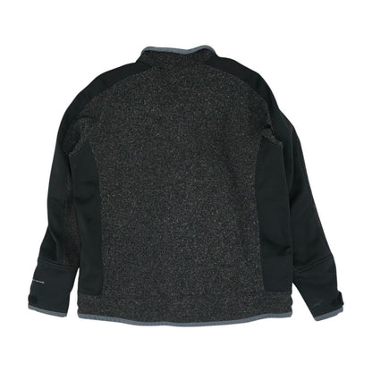 Black Color Block Lightweight Jacket