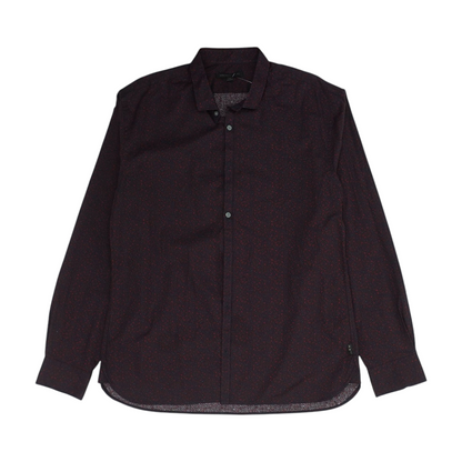 Multi Floral Long Sleeve Button Down