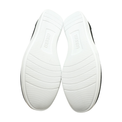 Black Slip-On Flats