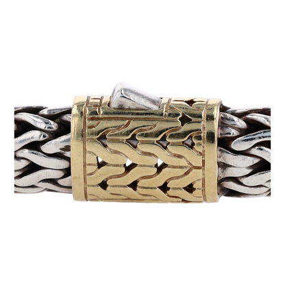 18K Sterling Silver Chain Bracelet
