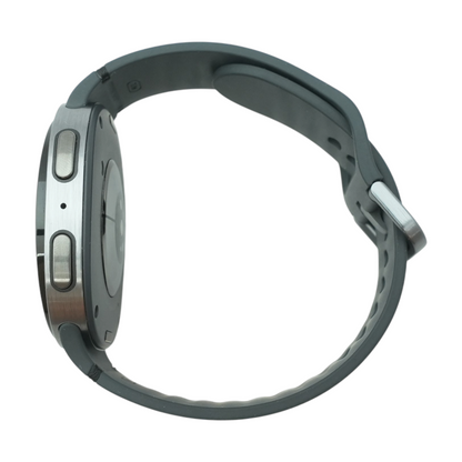 44mm Galaxy Watch8 Gray Smartwatch Black Band M/L