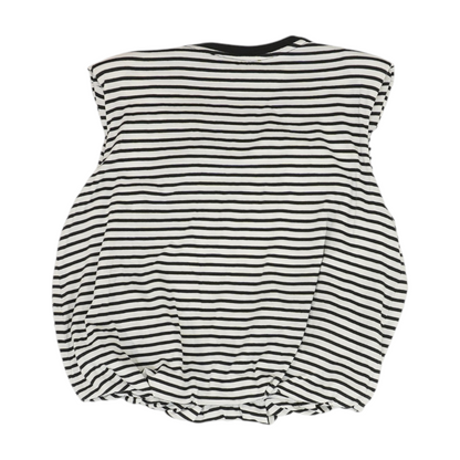 White Striped Blouse