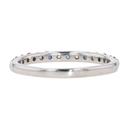 Sterling Silver Lab Grown Diamond Band Ring