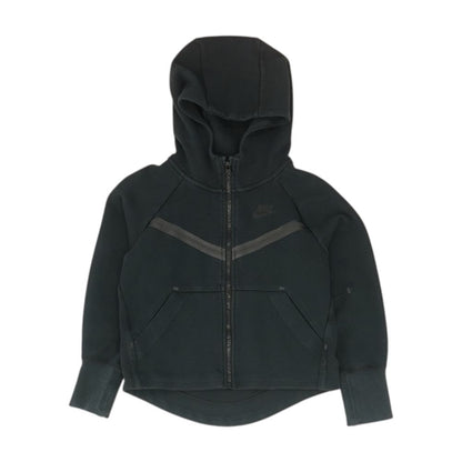 Black Solid Active Jacket