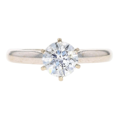 1 ct 14K White Gold Diamond Engagement Ring
