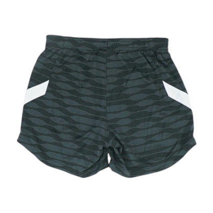 Black Abstract Active Shorts