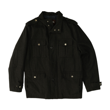 Charcoal Solid Coat